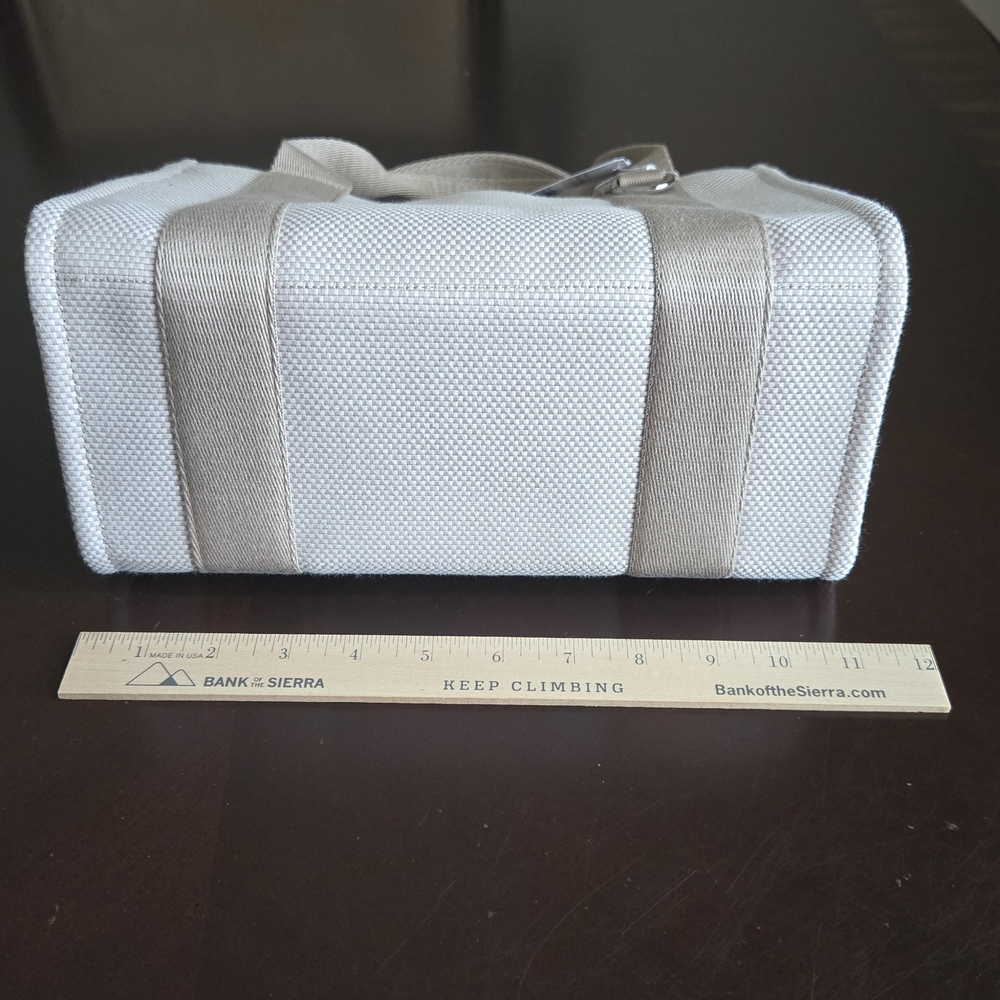 lululemon athletica Cream and Tan Mini Tote Bag - Picture 6 of 9